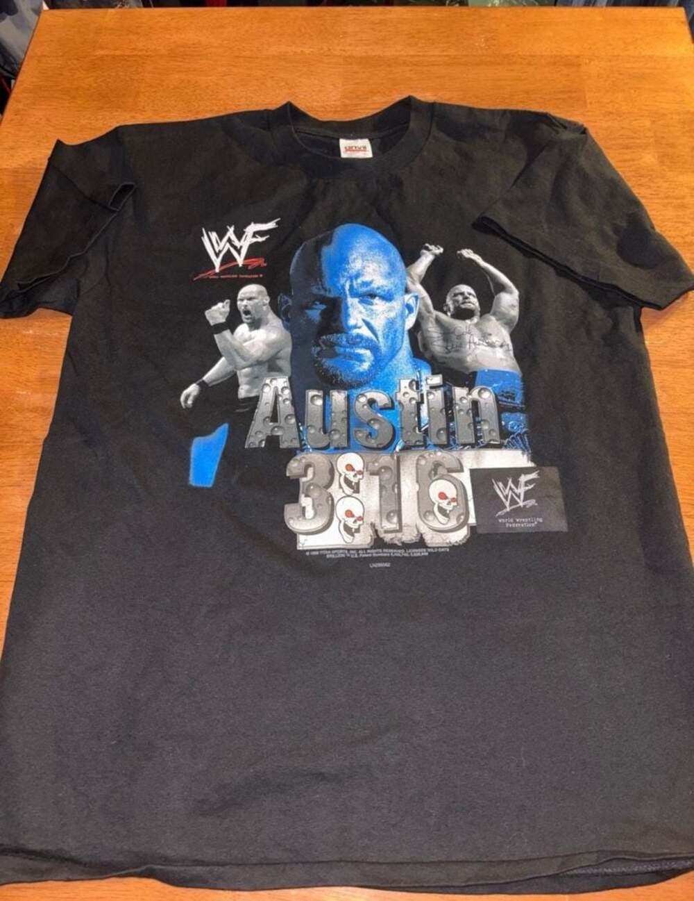 Vintage 1998 WWF WWE Stone Cold Steve Austin 3:16 Shirt Men's Size Large XL